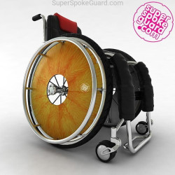 Protège-rayons pour fauteuil roulant A-003