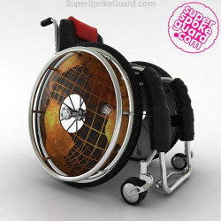 Protège-rayons pour fauteuil roulant A-009