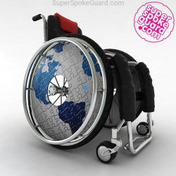 Protège-rayons pour fauteuil roulant A-011