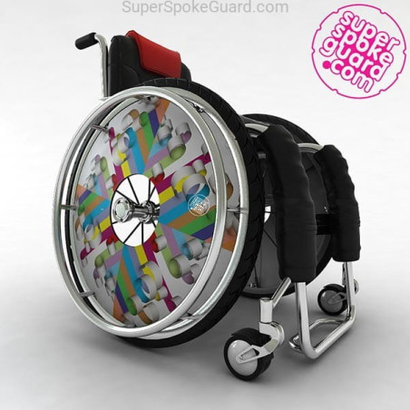 Protège-rayons pour fauteuil roulant A-042