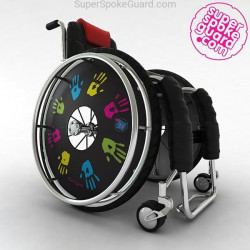 Protège-rayons pour fauteuil roulant A-095