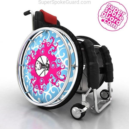 Protège-rayons pour fauteuil roulant A-104