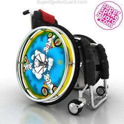 Protège-rayons pour fauteuil roulant A-108