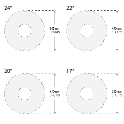 Spoke guard A-172
