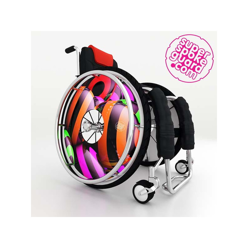 Protège-rayons pour fauteuil roulant A-174