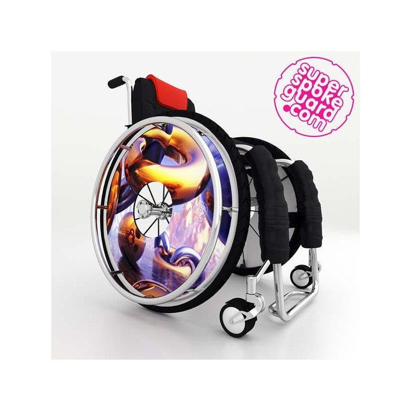 Protège-rayons pour fauteuil roulant A-186