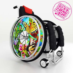 Protège-rayons pour fauteuil roulant A-188 | SuperSpokeGuard