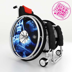 Protège-rayons pour fauteuil roulant A-194 | SuperSpokeGuard