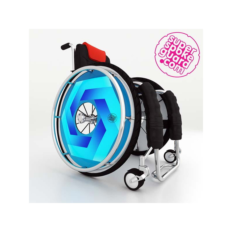 Protège-rayons pour fauteuil roulant A-214