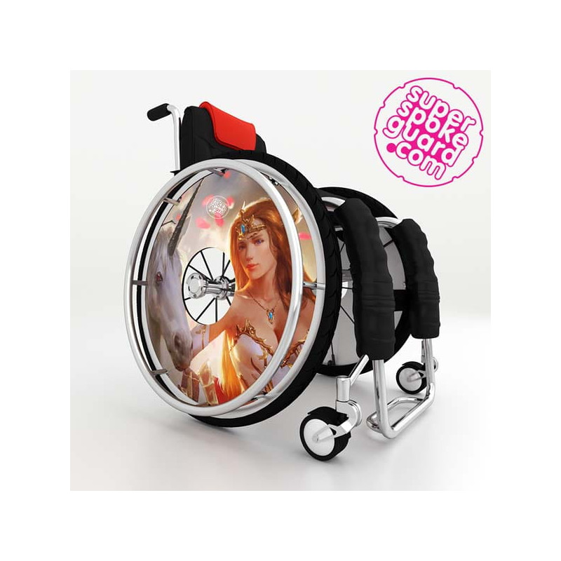 Protège-rayons pour fauteuil roulant A-252
