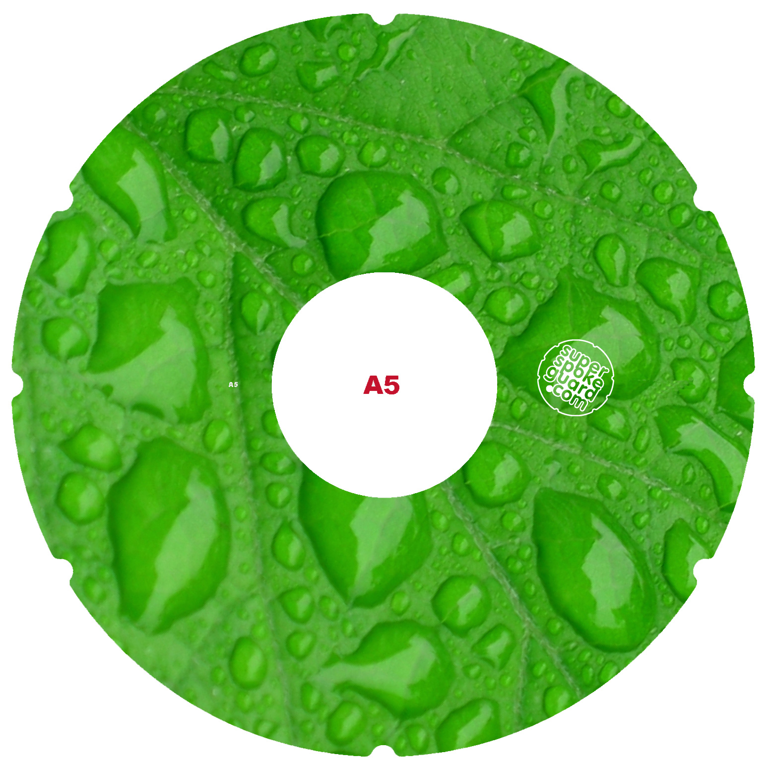 Wheelchair spoke guards A-005 (pair) — The design