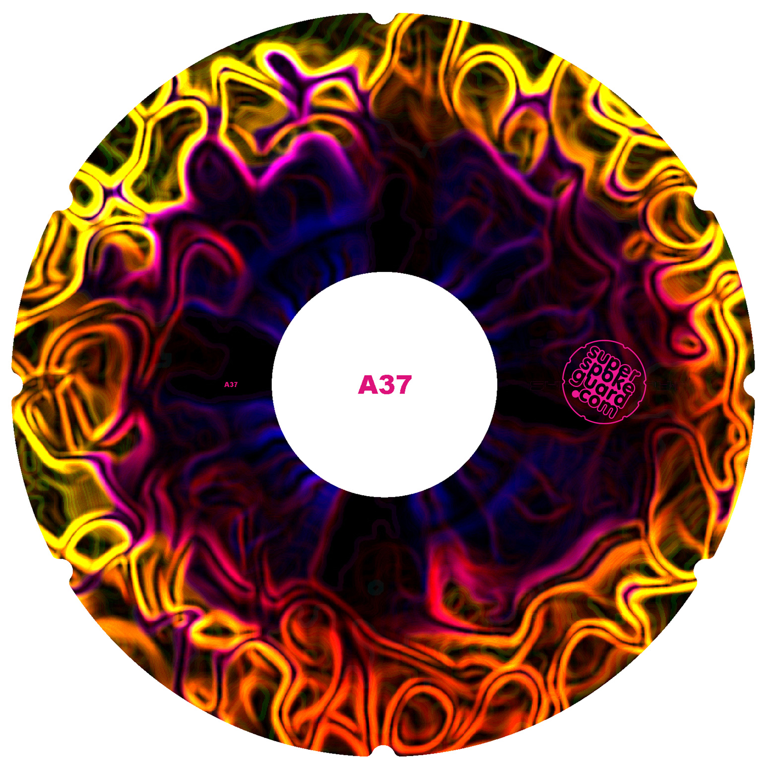 Rollstuhl-Speichenschutz A-037 (Paar) — Vorderansicht