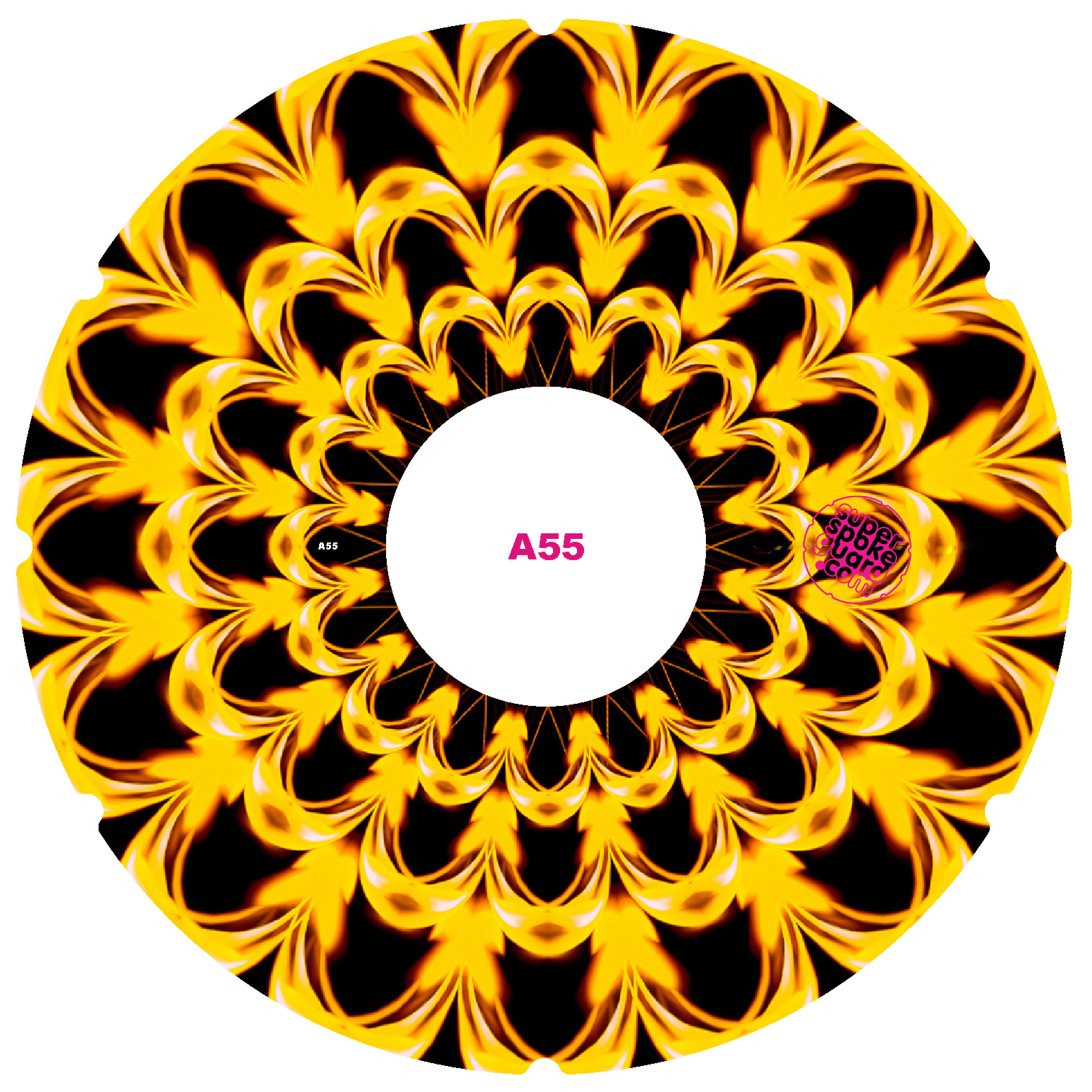 Wheelchair spoke guards A-055 (pair) — The design