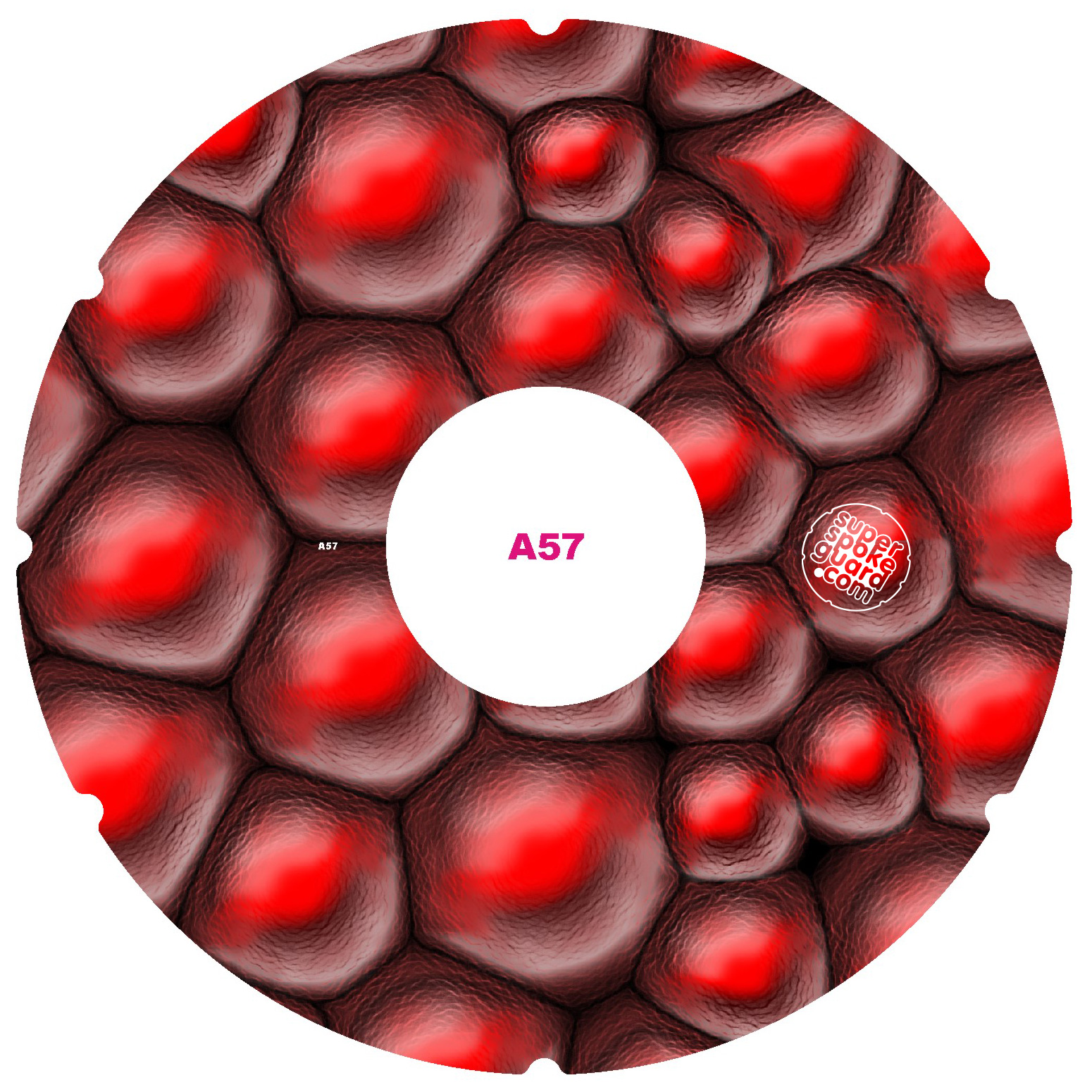 Rollstuhl-Speichenschutz A-057 (Paar) — Vorderansicht