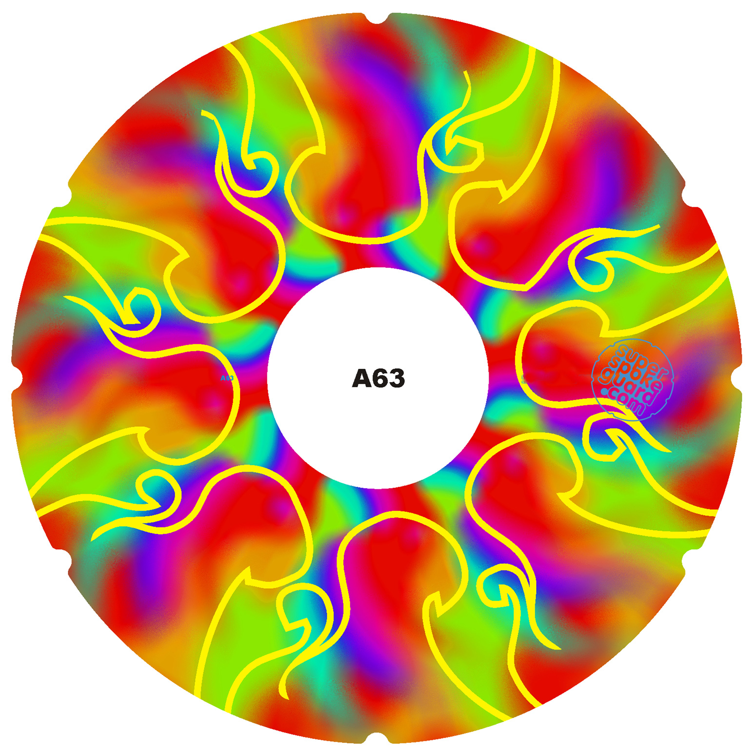 Wheelchair spoke guards A-063 (pair) — The design