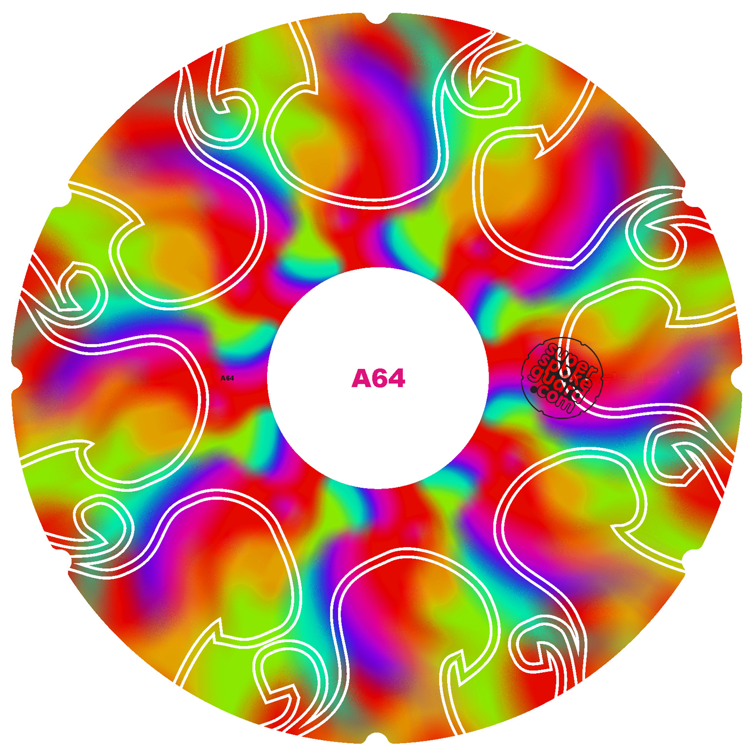 Wheelchair spoke guards A-064 (pair) — The design