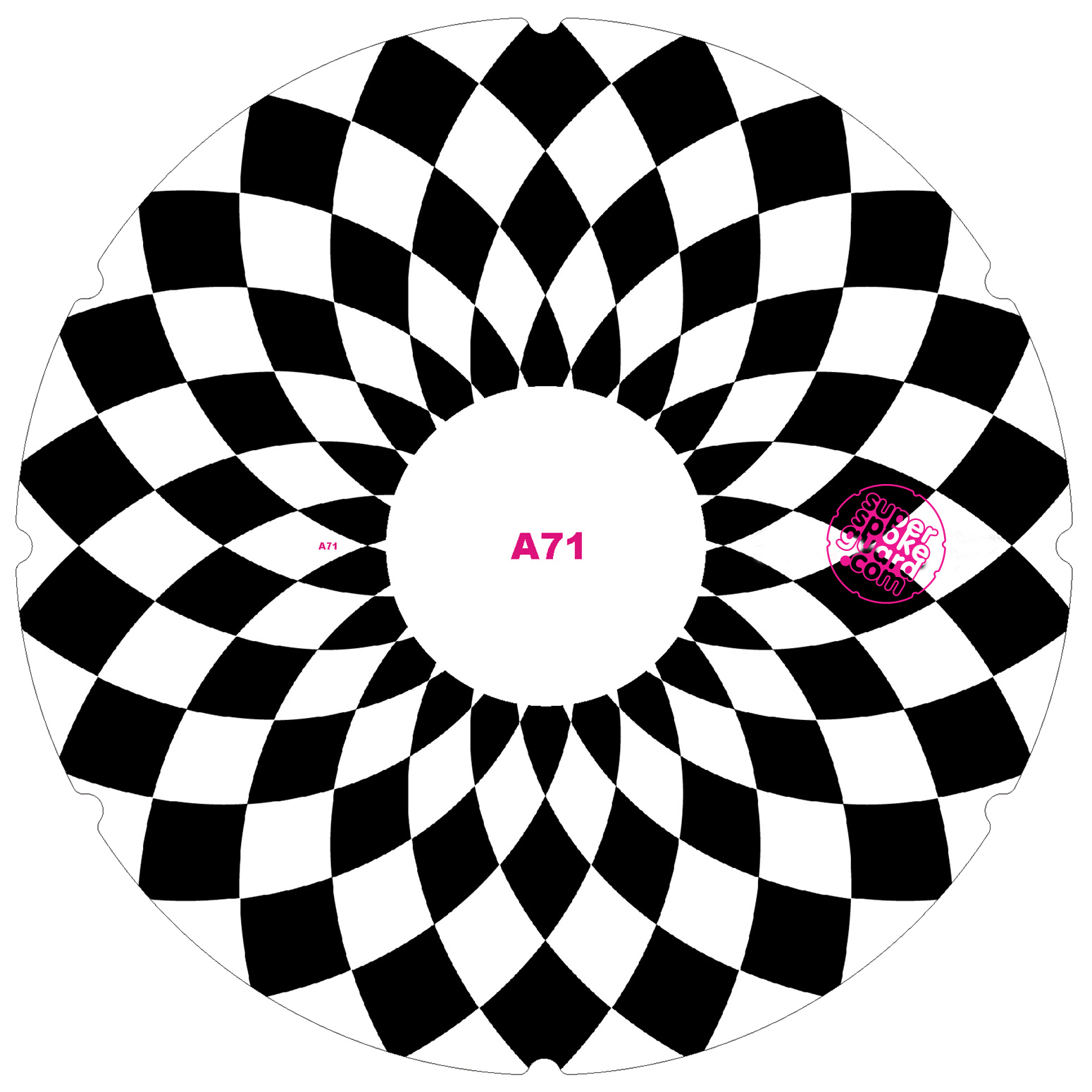 Copriraggi per carrozzina A-071 (coppia) — Vista frontale