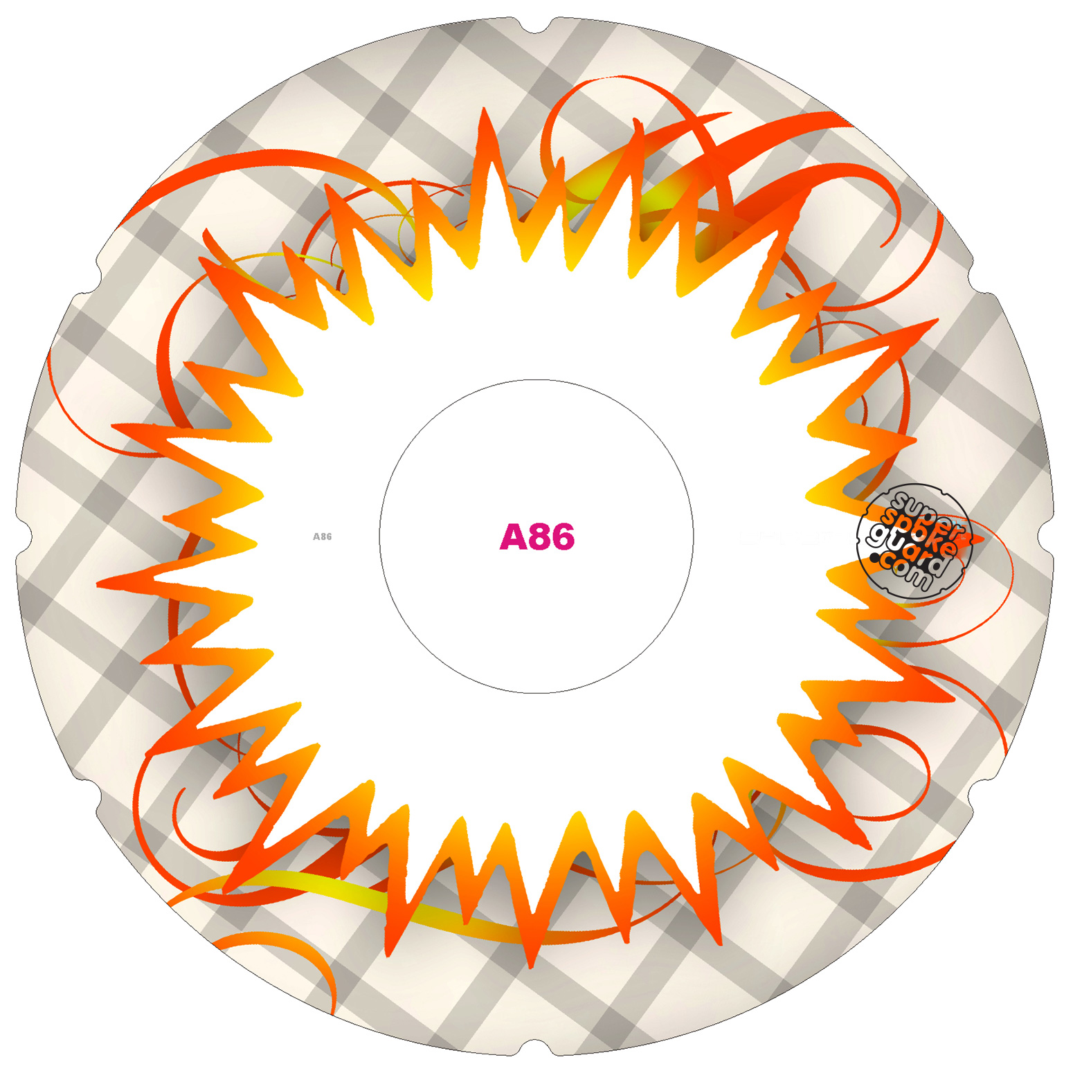 Wheelchair spoke guards A-086 (pair) — The design