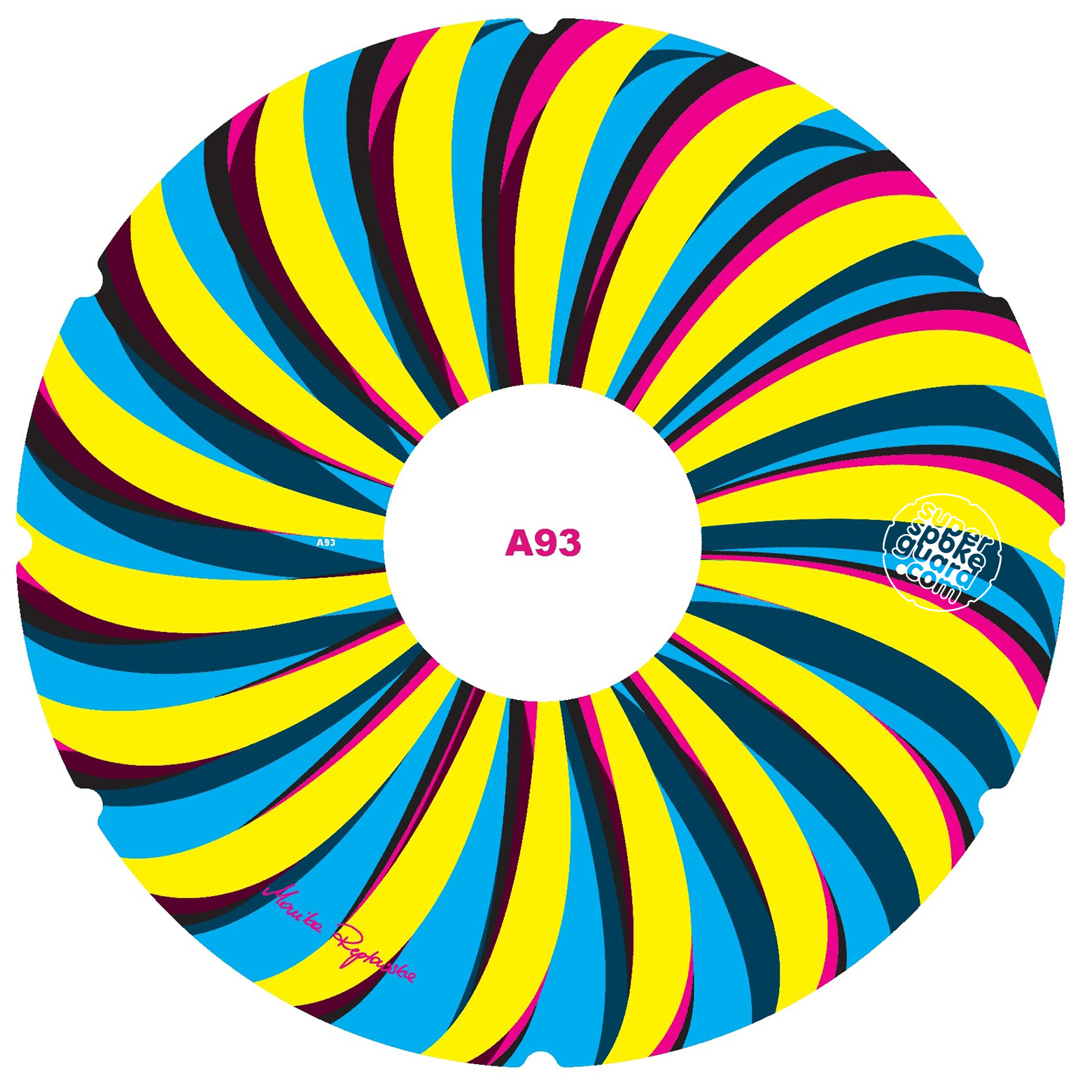 Wheelchair spoke guards A-093 (pair) — The design