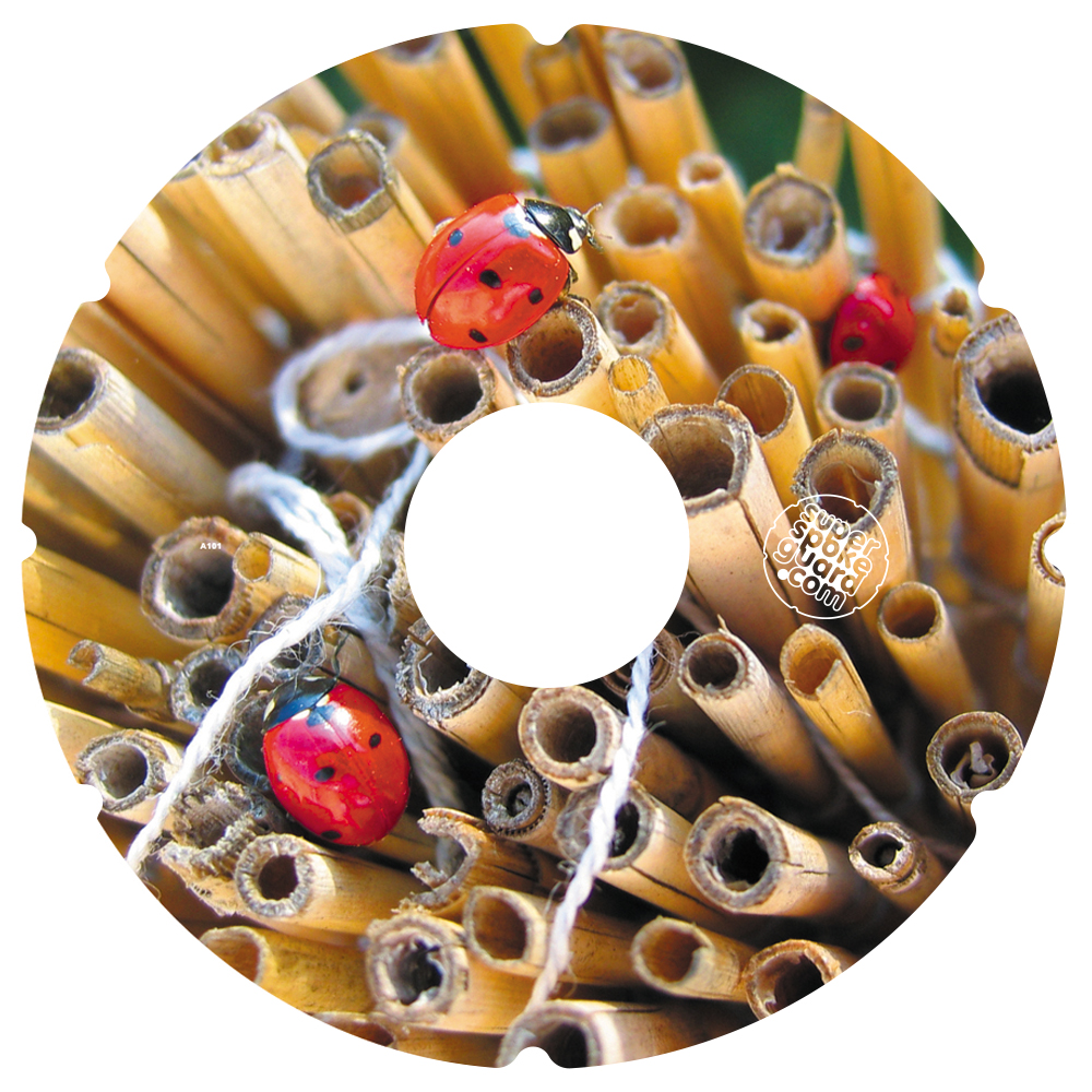 Rollstuhl-Speichenschutz A-101 (Paar) — Vorderansicht