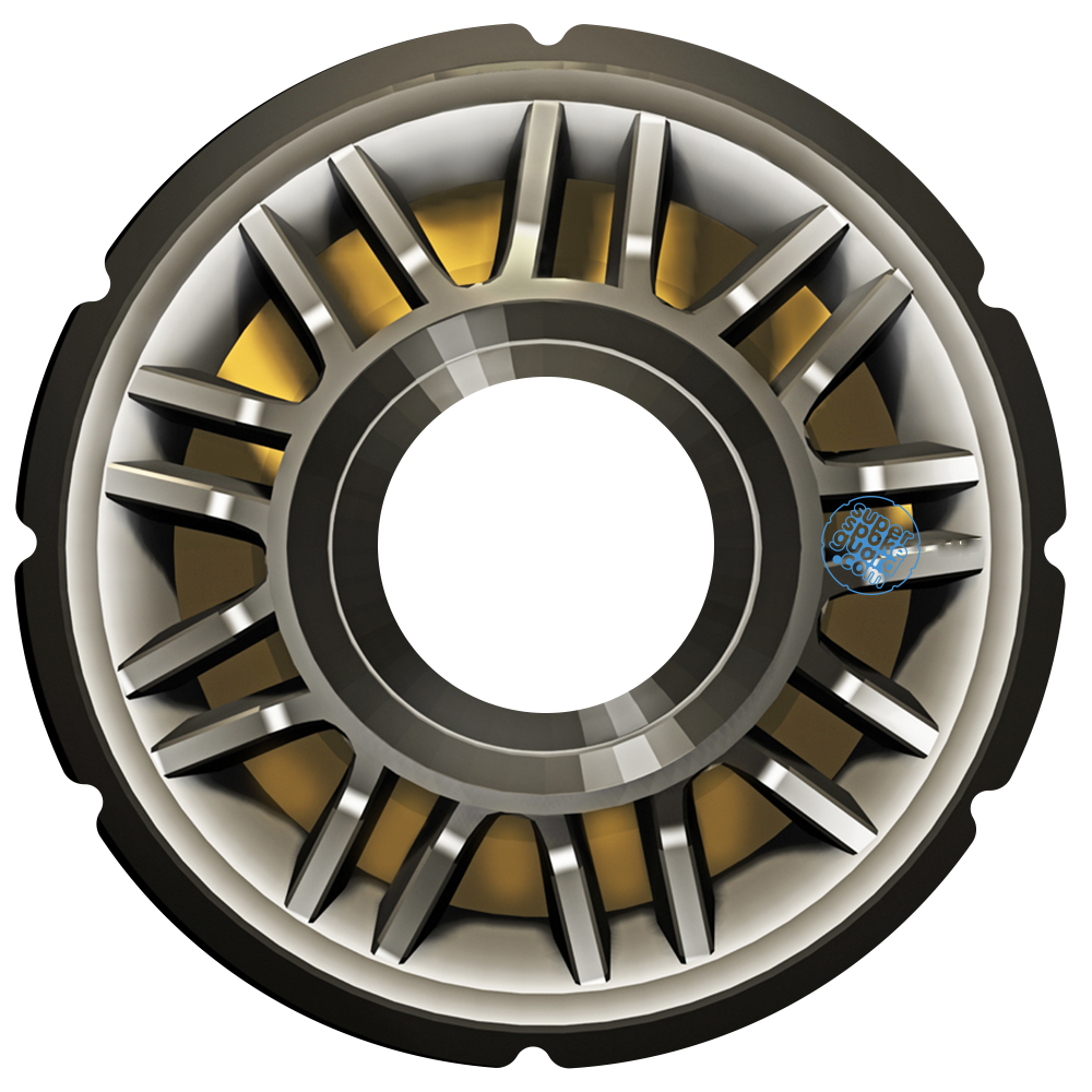 Rollstuhl-Speichenschutz A-121 (Paar) — Vorderansicht