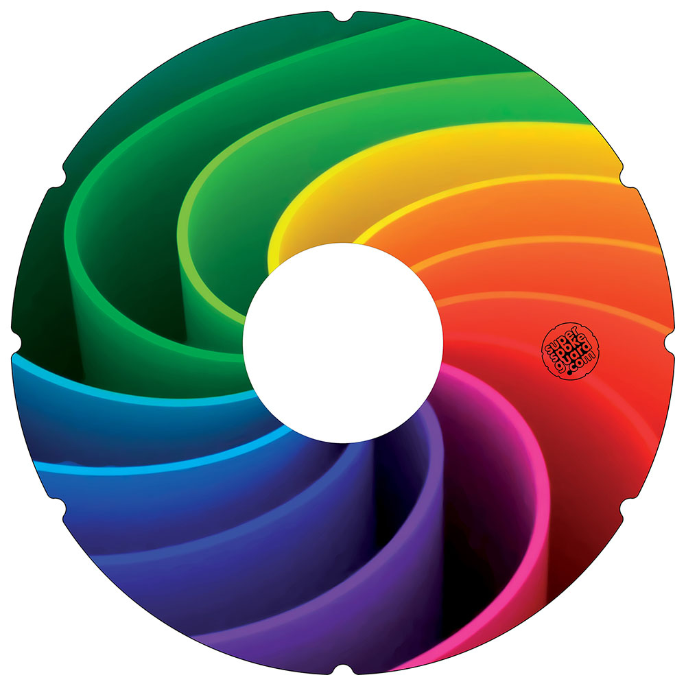 Wheelchair spoke guards A-160 (pair) — The design