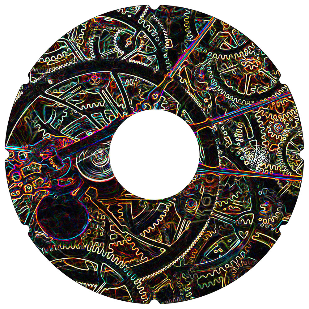 Wheelchair spoke guards A-209 (pair) — The design