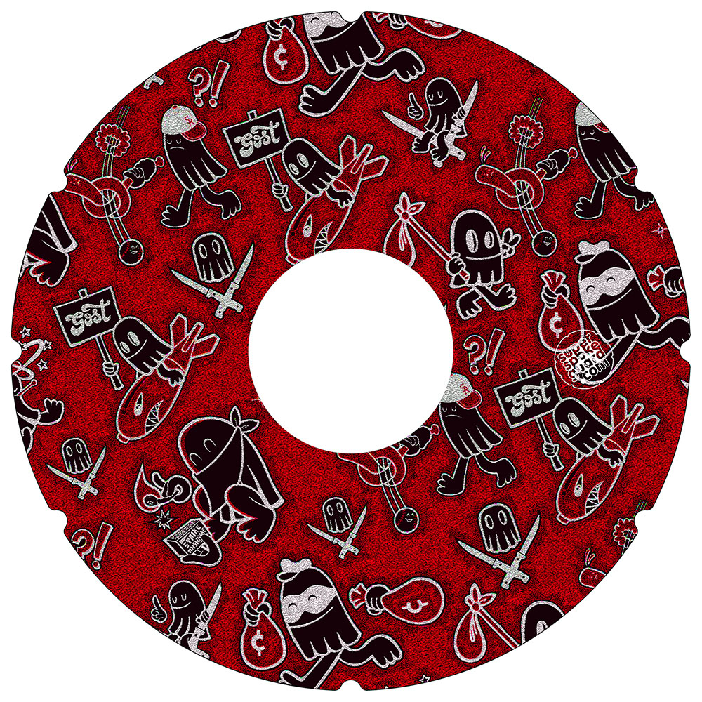 Wheelchair spoke guards A-225 (pair) — The design